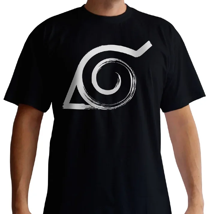 Abysse: Naruto Shippuden - T-Shirt Herren (S) - Konoha