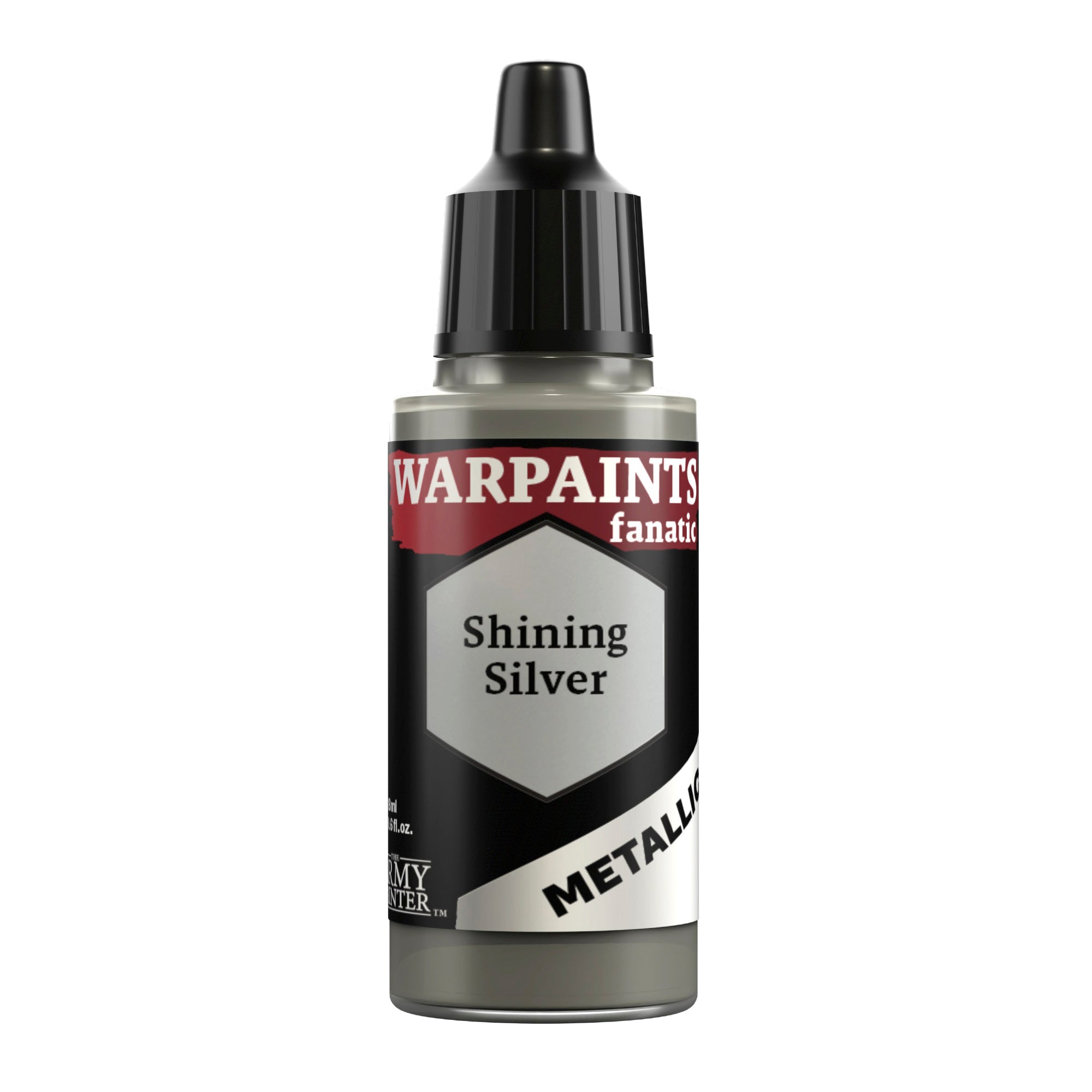 The Army Painter - Shining Silver - Warpaints Fanatic Metallic