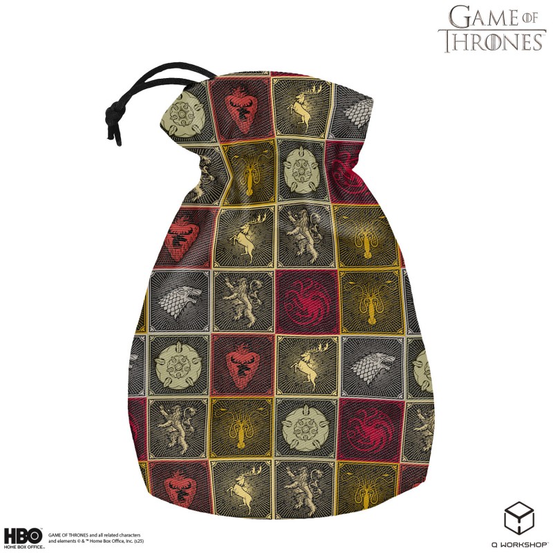 Q Workshop | The Sigils Pattern | Game Of Thrones Dice Pouch