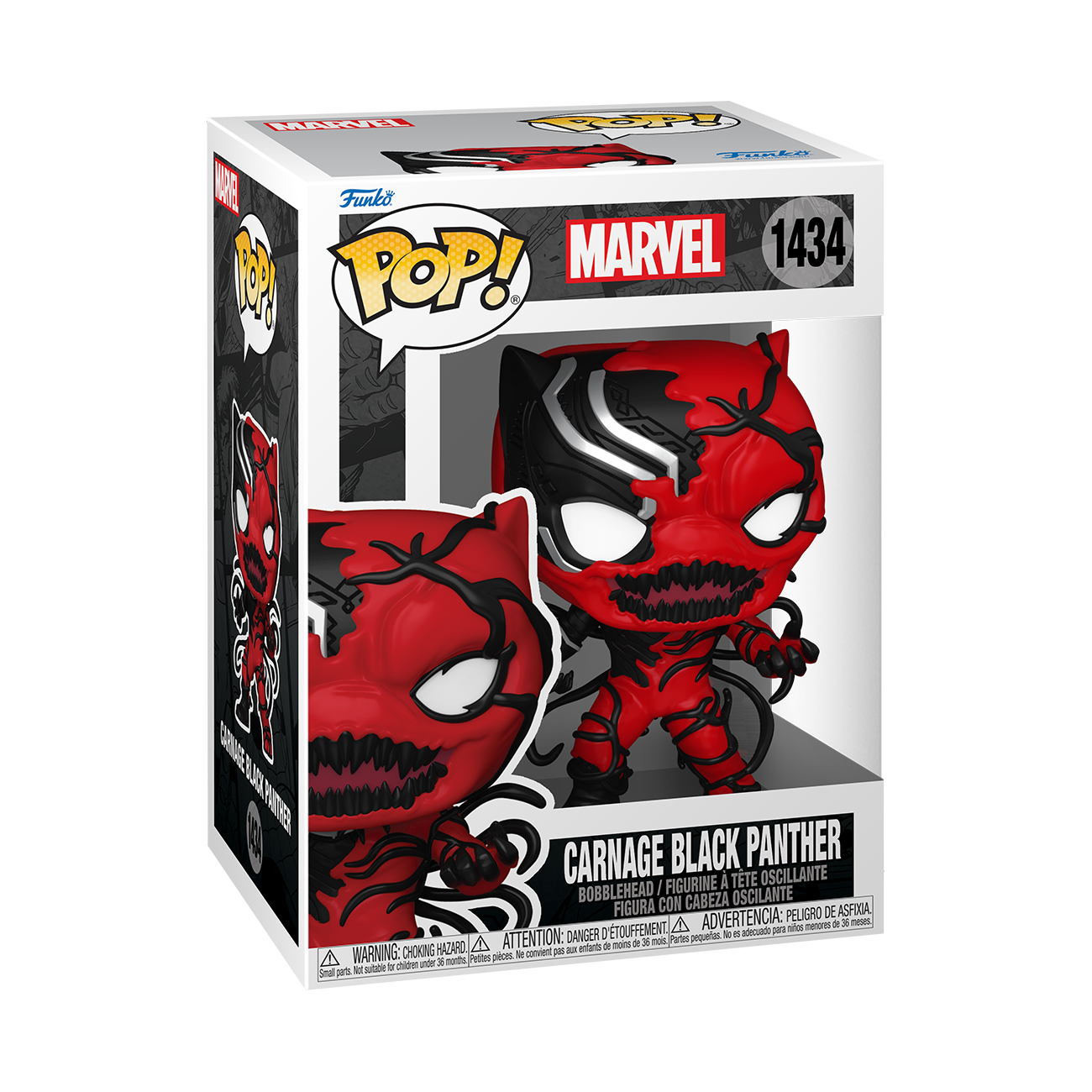 POP! Marvel: Carnage Black Panther - Marvel