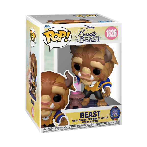 Pop! Premium | Beast with Enchanted Rose | Beauty and the Beast