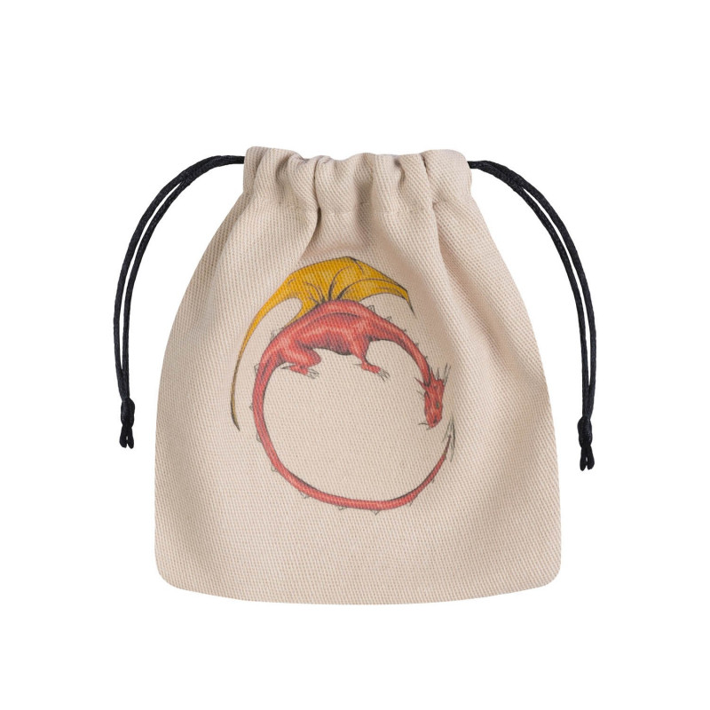 Q Workshop | Beige & Multicolor | Dragon Dice Bag