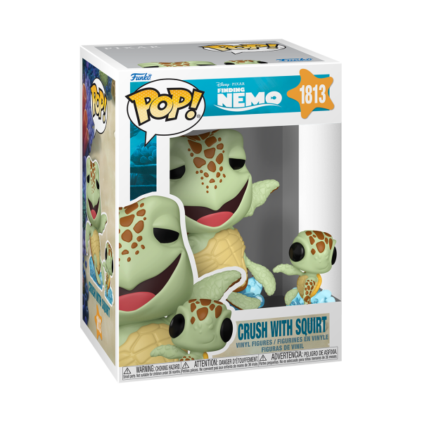Pop! & Buddy Vinyl | Crush with Squirt | Finding Nemo