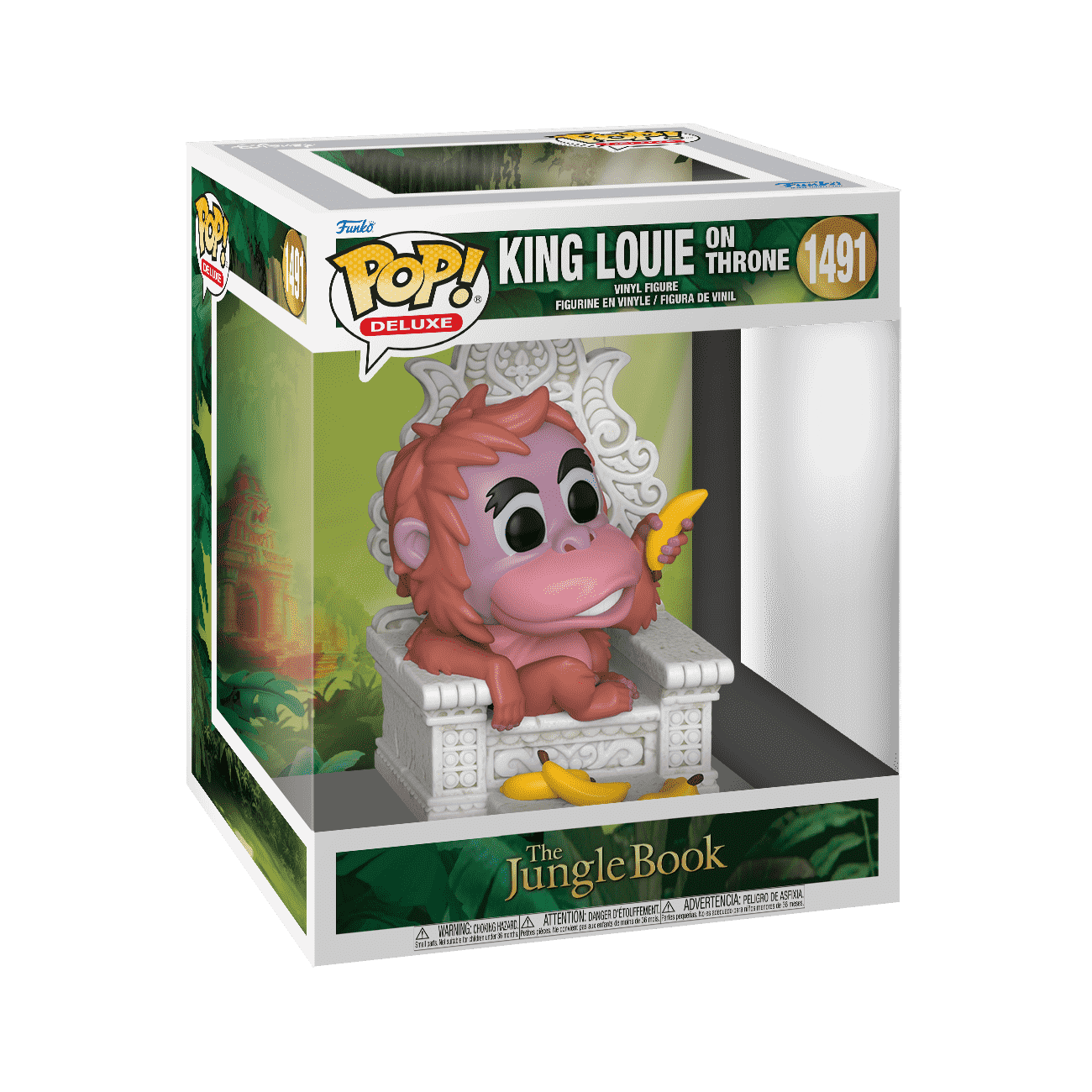 POP Deluxe: King Louie on Throne - The Jungle Book