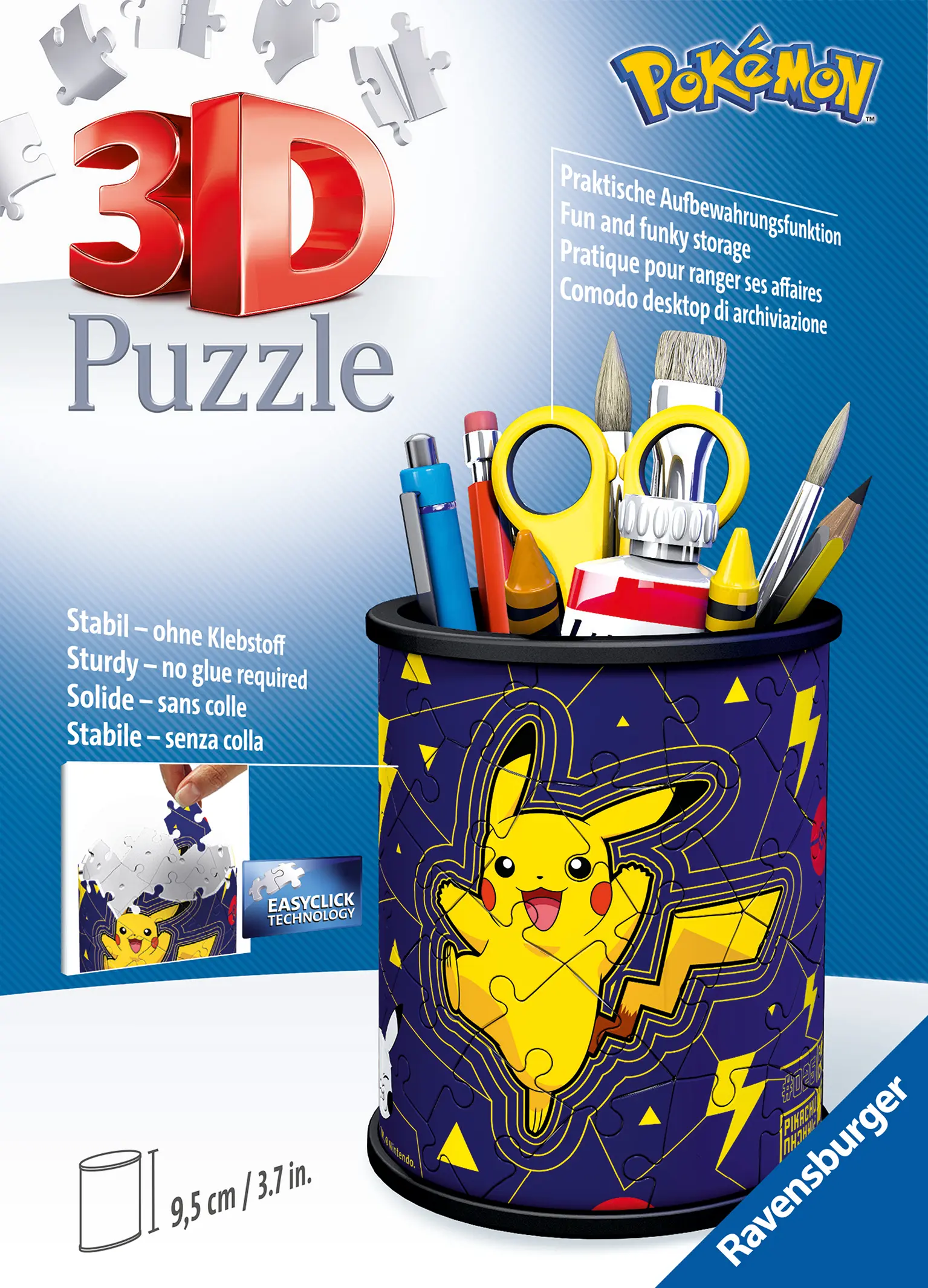 Ravensburger | Pokémon Pikachu Utensilo | 54 Teile 3D Puzzle