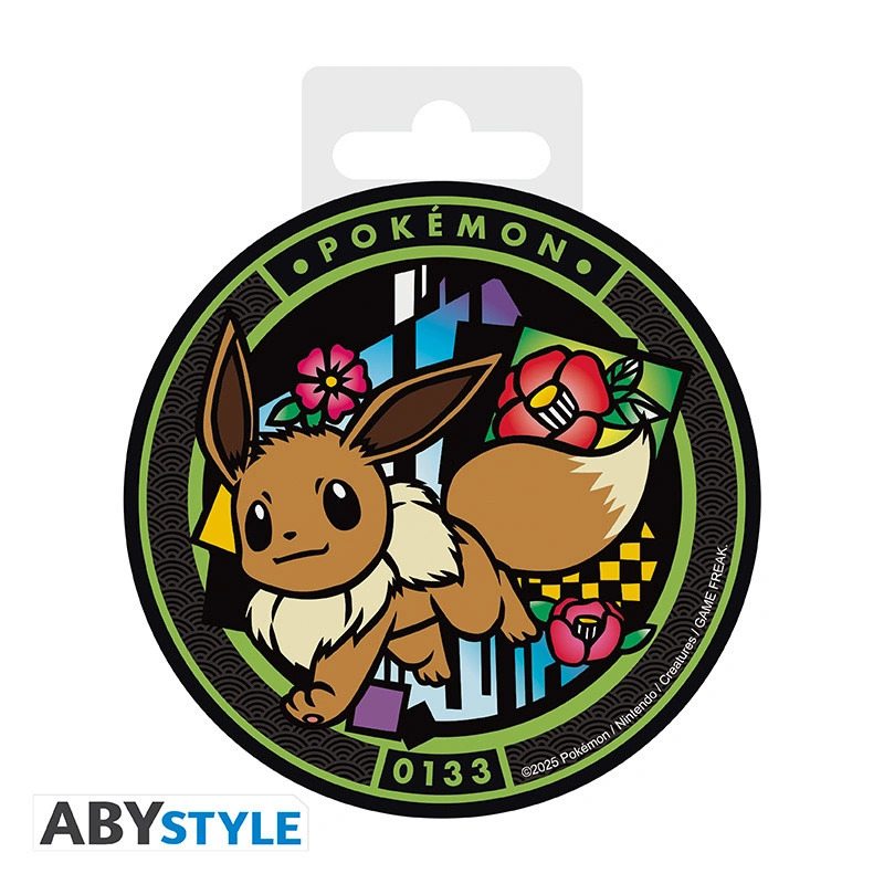 Abysse | Pokémon | Eevee Ceramic Coasters