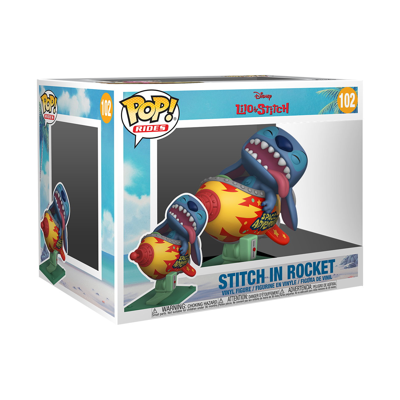 POP RIdes | Stitch in Rocket | Lilo & Stitch
