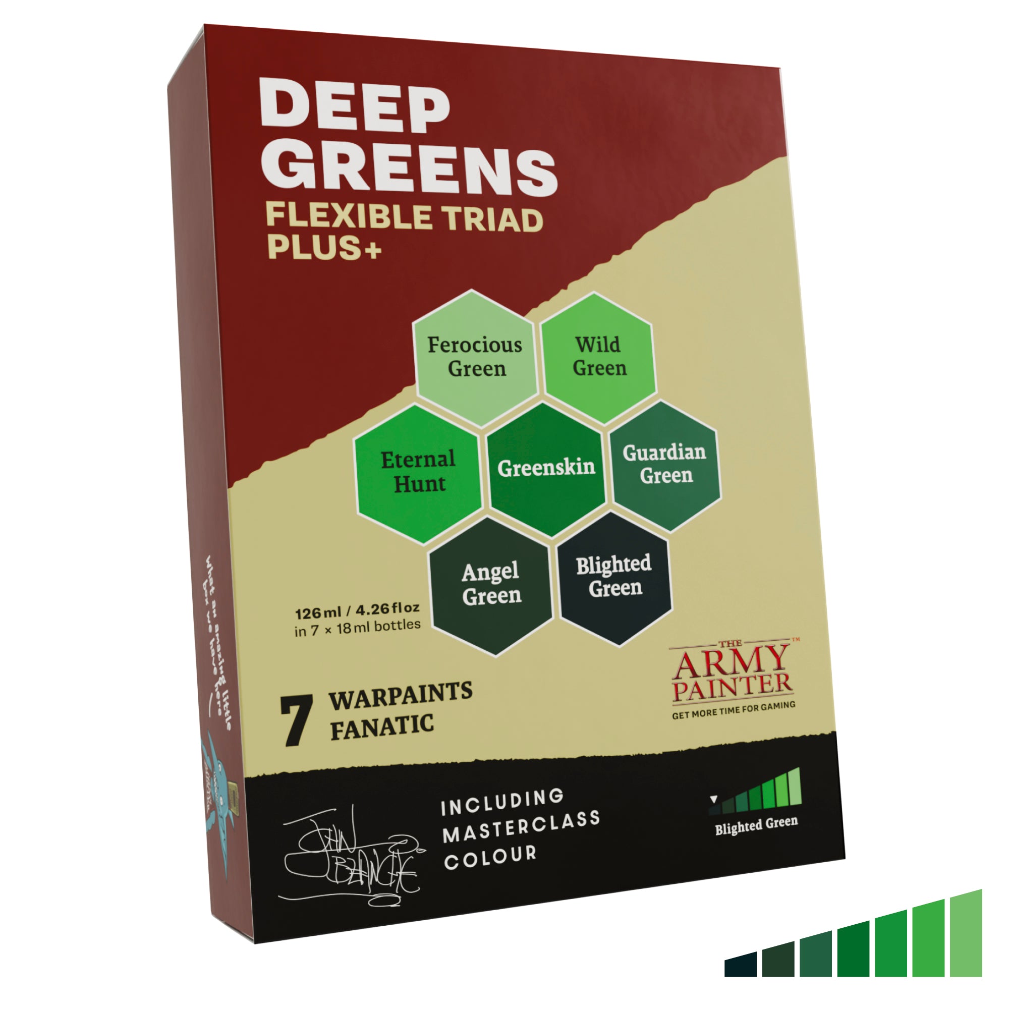 The Army Painter - Deep Greens - Flexible Triad PLUS+