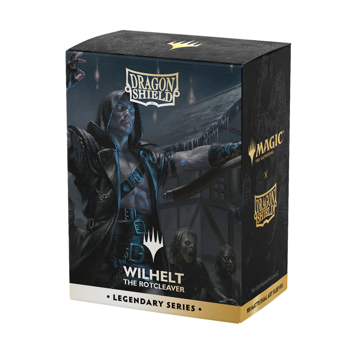 Dragon Shield | Legendary Series - Wilhelt, the Rotcleaver | Matte Dual Art Sleeves Standard Size