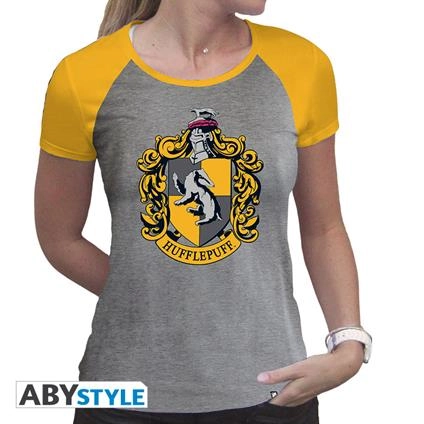 Abysse: Harry Potter - Premium T-Shirt Frauen (XL) - Hufflepuff