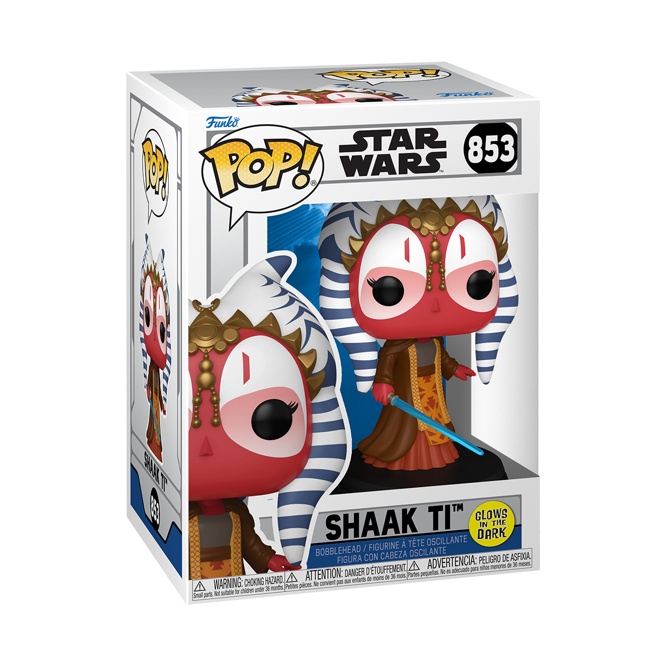 Pop! Vinyl | Shaak Ti (Glow) | Star Wars: Clone Wars