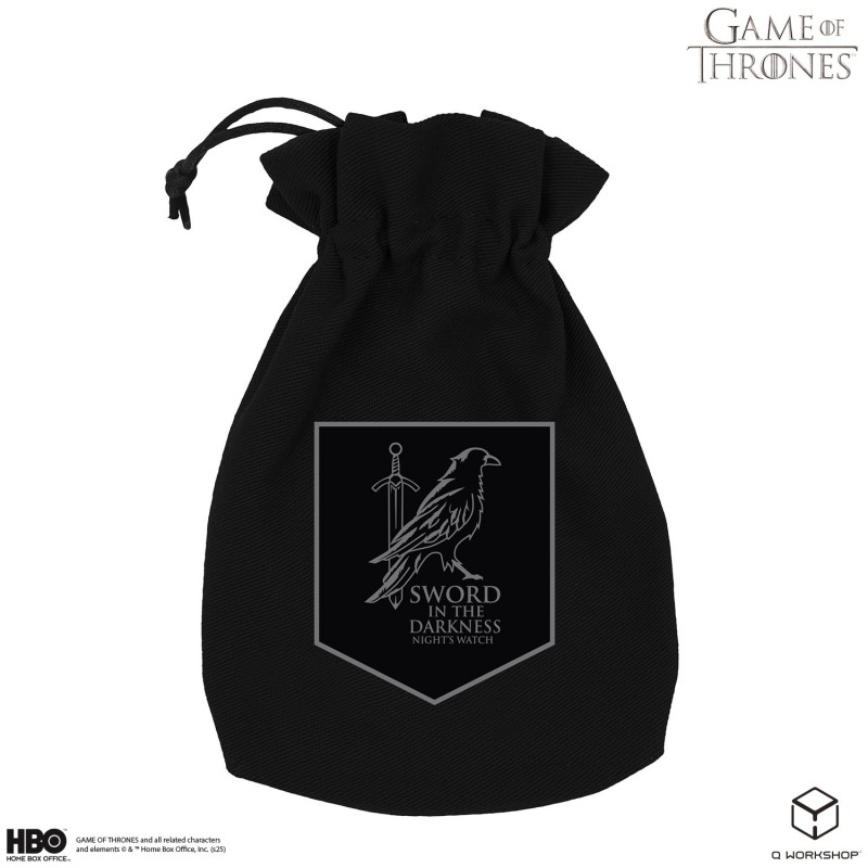 Q Workshop | Night's Watch | Game Of Thrones Dice Pouch