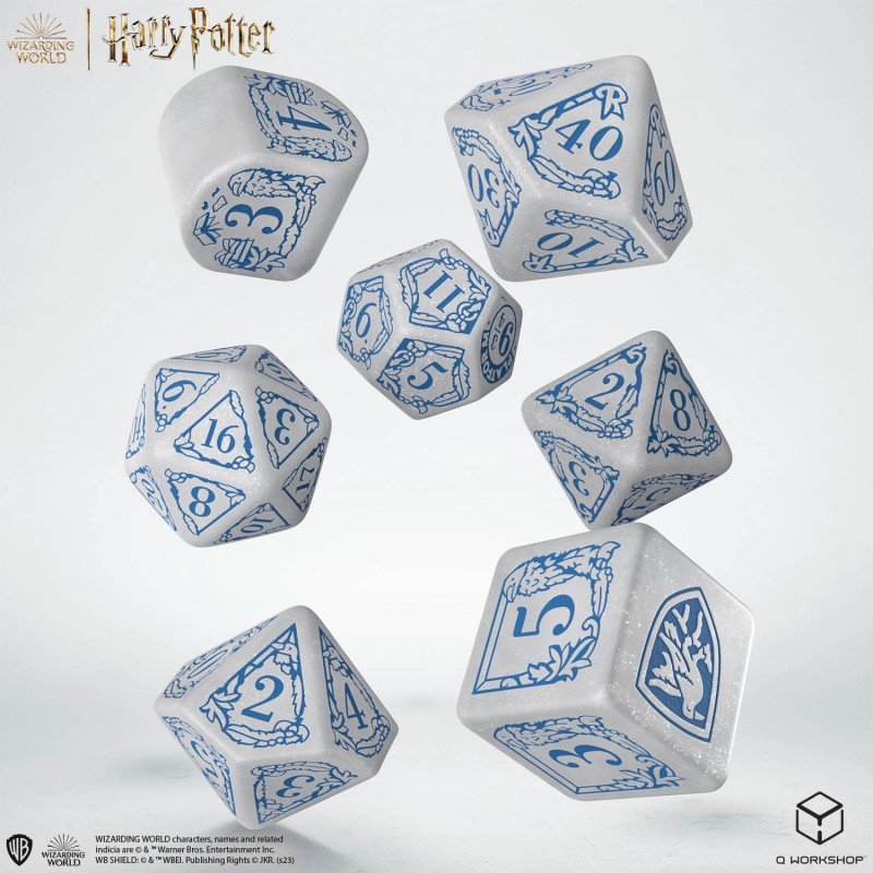 Q Workshop | Ravenclaw | Harry Potter Modern Dice Set