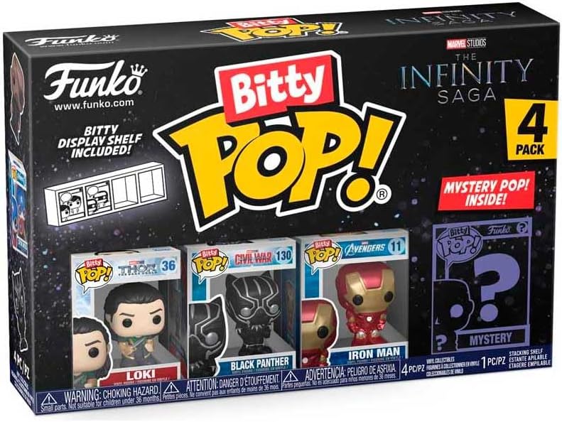 Bitty POP!: Avenger - The Infinity Saga 4PK - Marvel