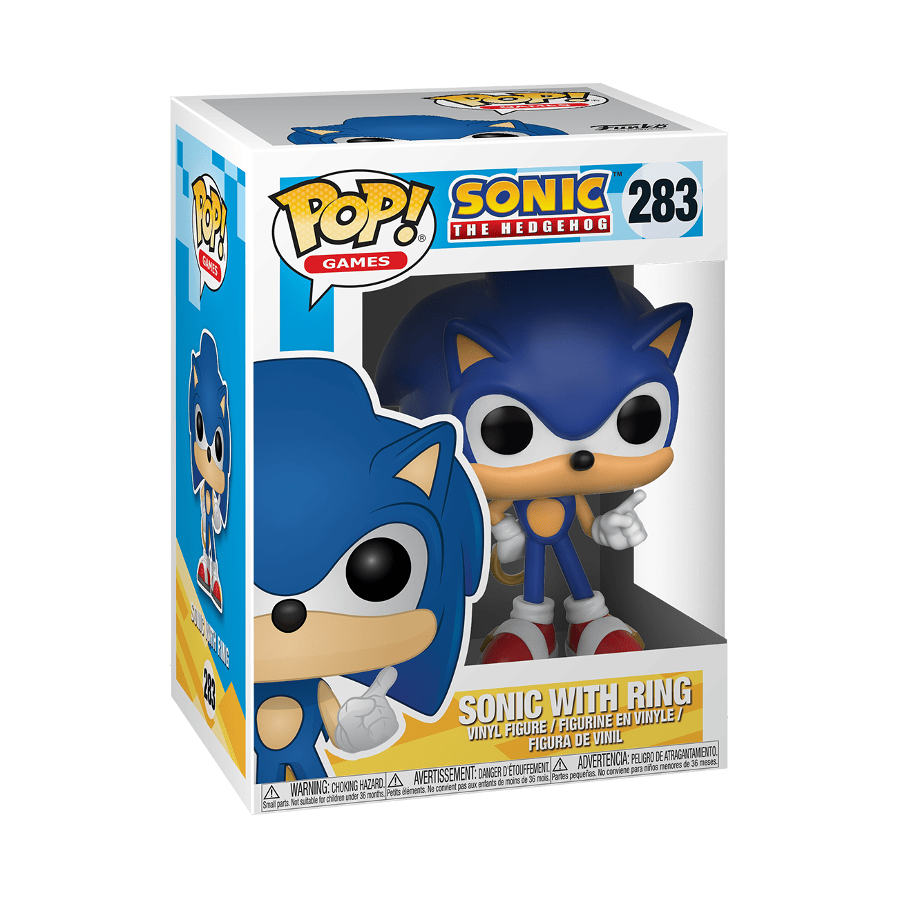 Pop! Games | Sonic w/ Ring | Sonic The Hedgehog