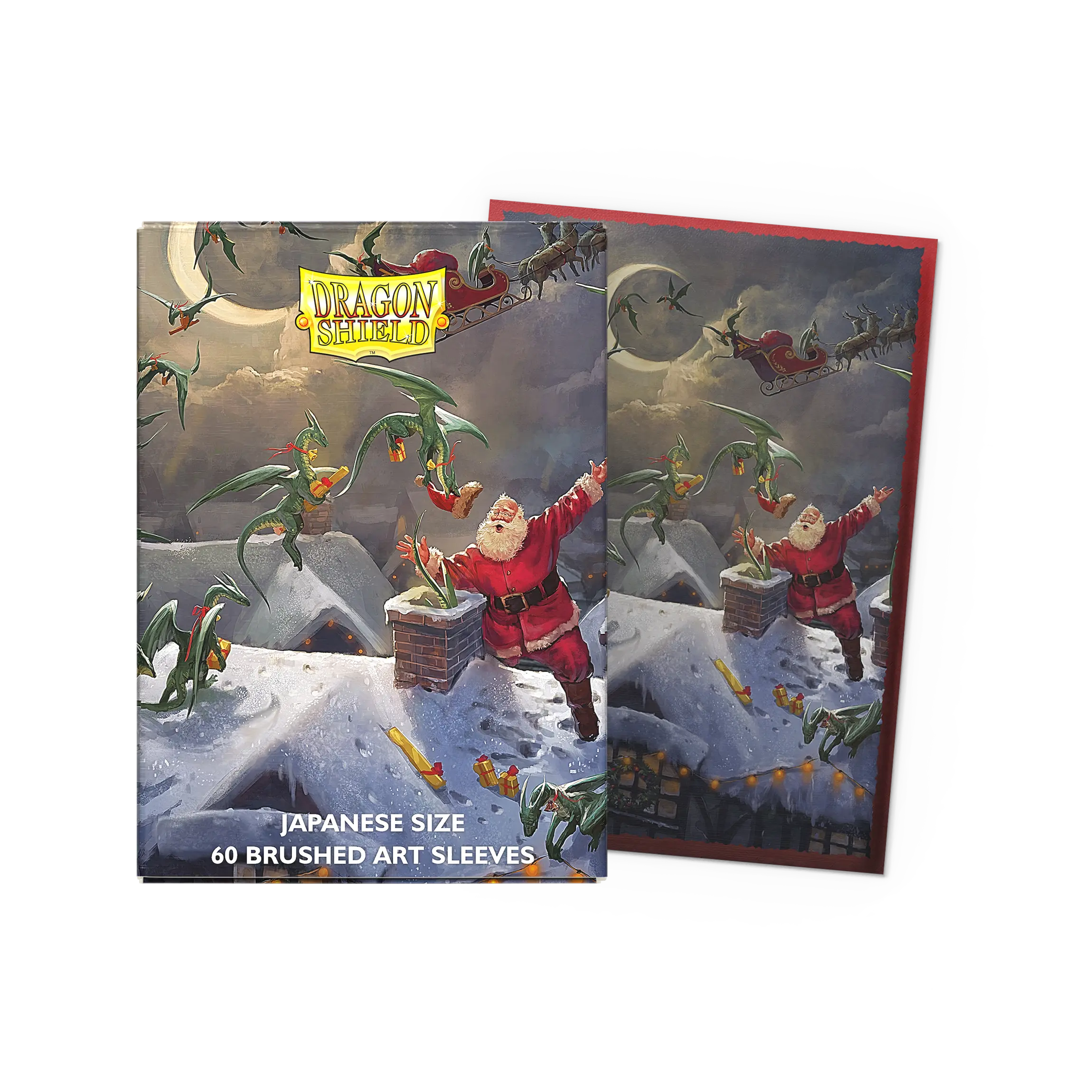 Dragon Shield: Christmas 2023 - Brushed Art Sleeves - Japanese Size