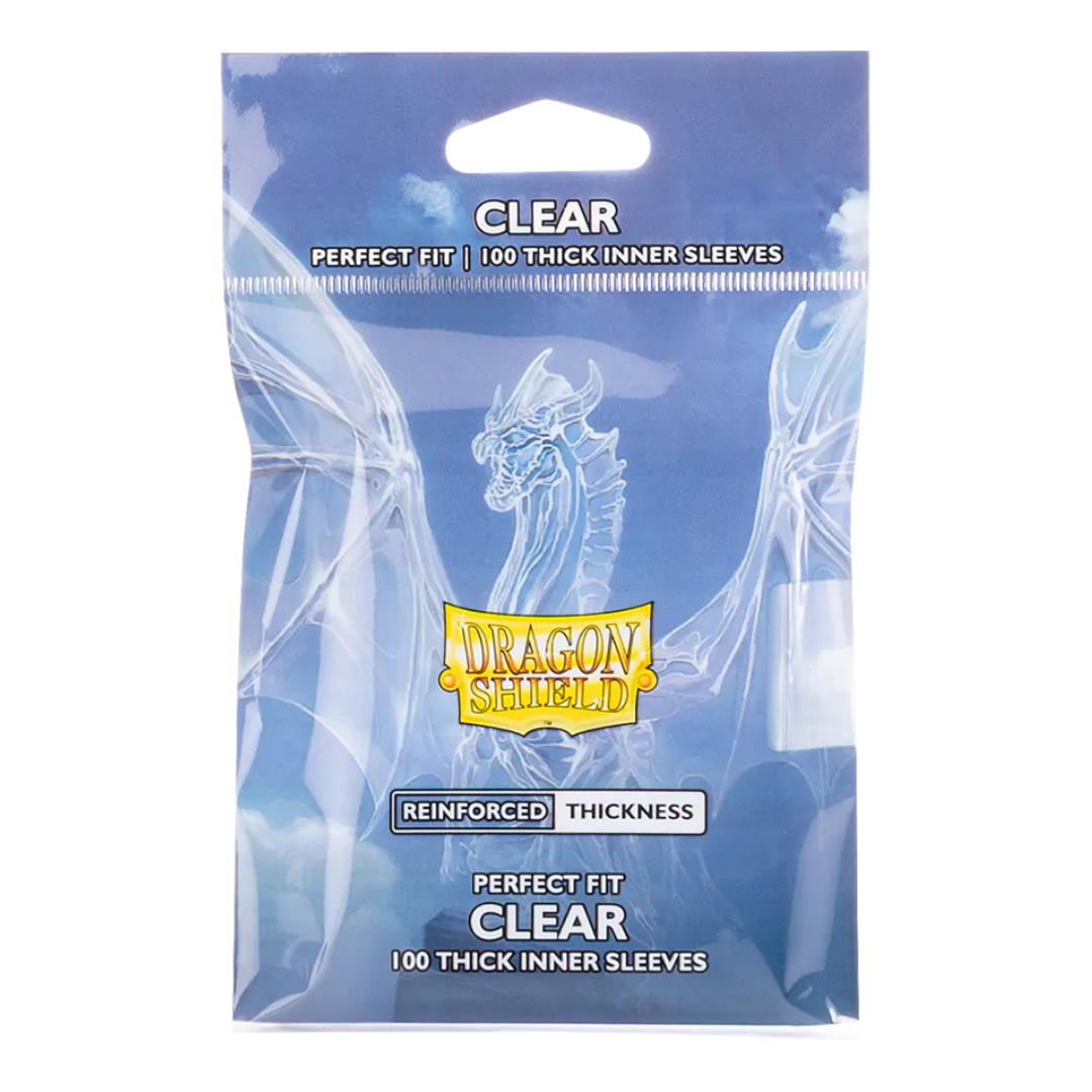 Dragon Shield | Clear - Perfect Fit | Thick Inner Sleeves (100 Stk.)