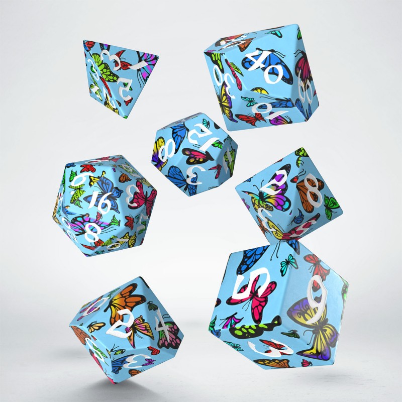 Q Workshop | Butterfly | Full Art Dice Set™