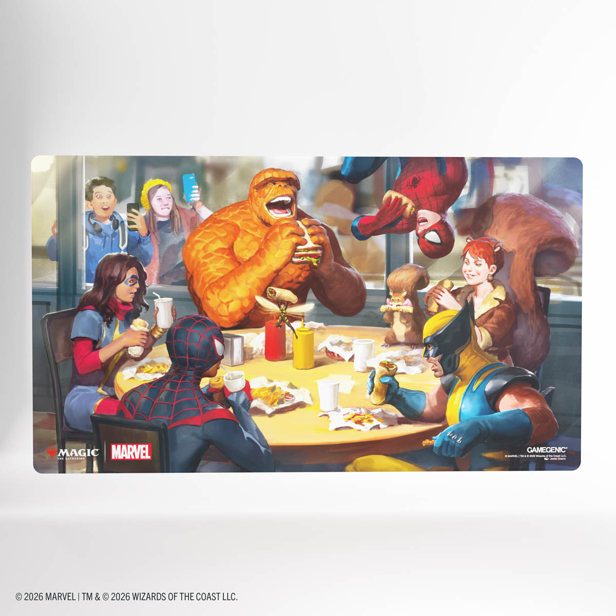 Gamegenic | Marvel Super Heroes - Heroic Feast | Prime Playmat