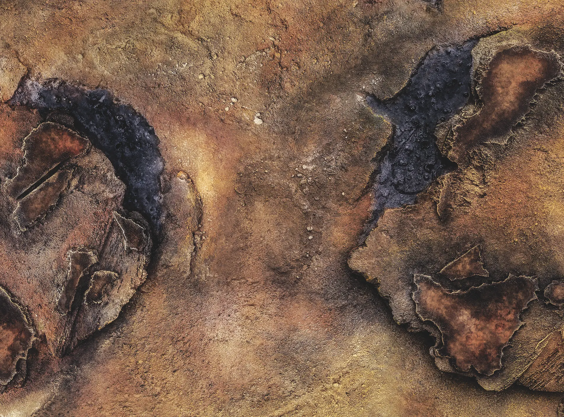 Kraken Wargames | Havoc Desert | Tabletop Playmat (55x76cm)