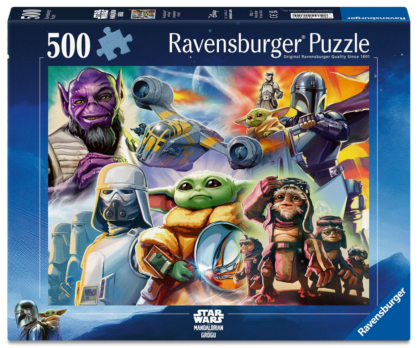 Ravensburger | The Mandalorian and Grogu | 500 Teile Puzzle