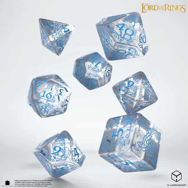 Q Workshop | Water Rivendell | The Lord Of The Rings Dice Set