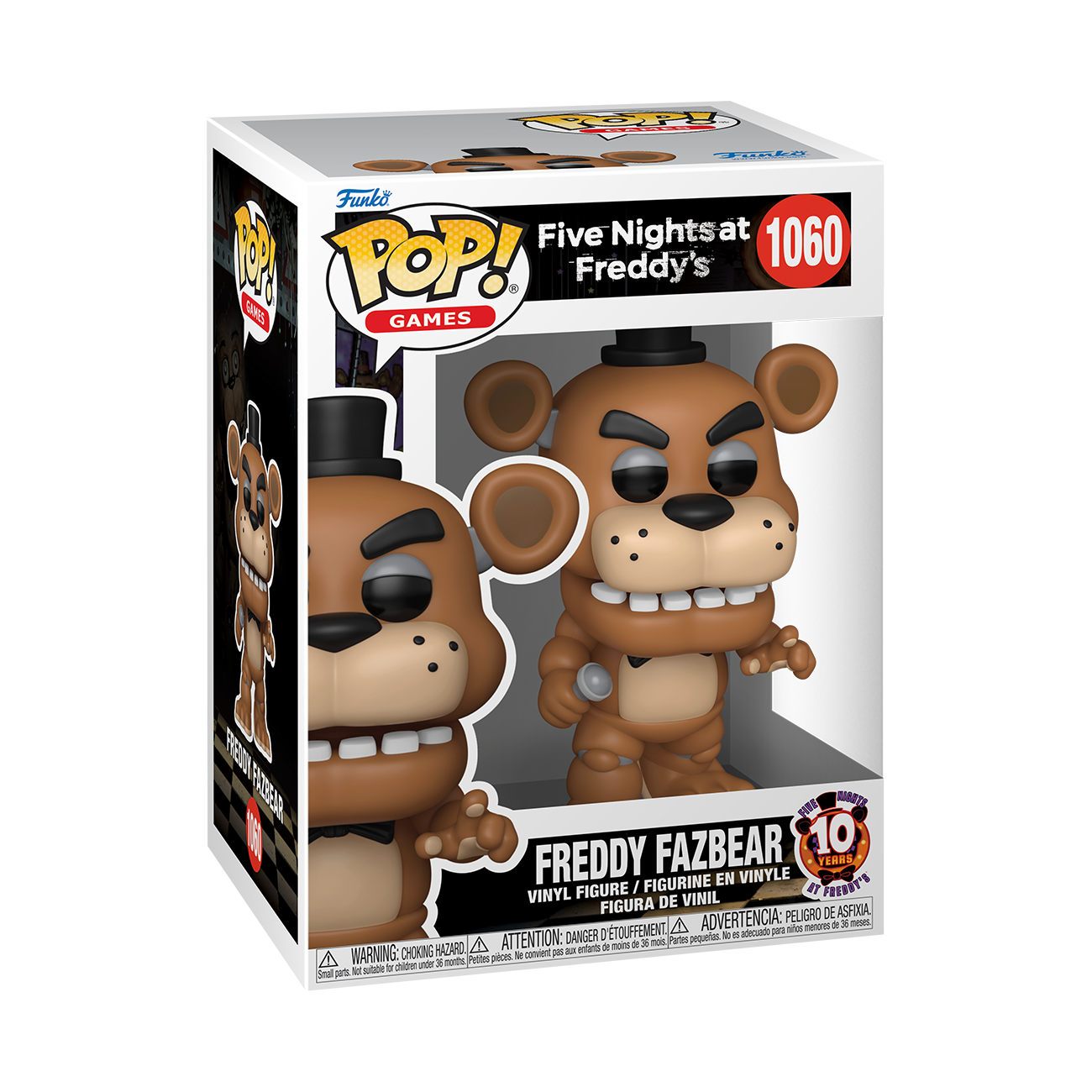 POP! Games | Freddy Fazbear (10th Anniversary) | Five Nights at Freddy's