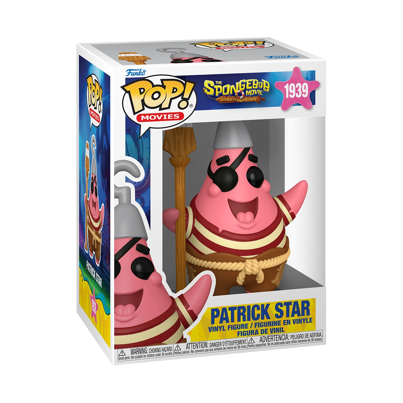 POP! Movies: Patrick Star (Pirate) - The SpongeBob Movie: Search for SquarePants