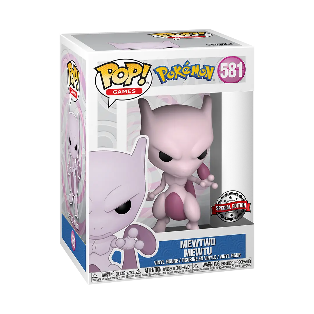 POP! Games: Mewtu - Pokémon