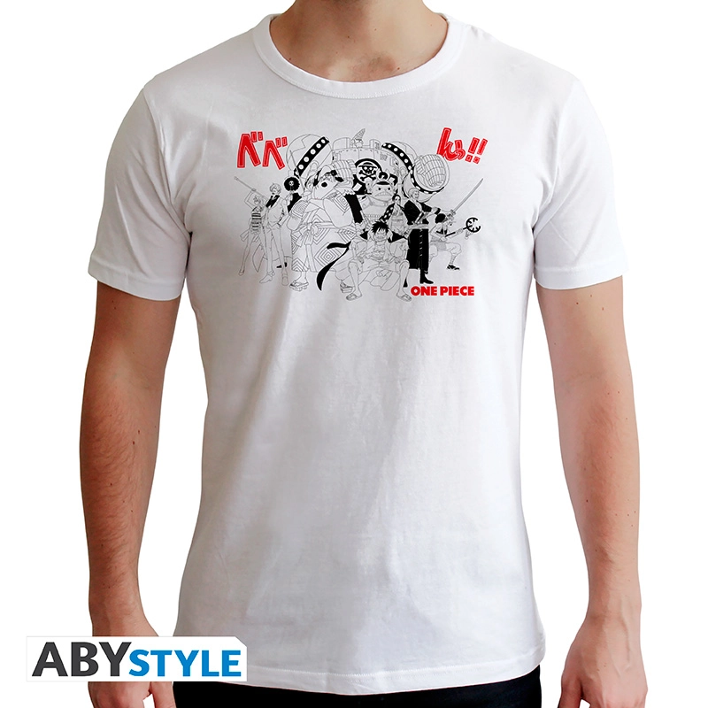 Abysse: One Piece - New Fit T-Shirt Herren (S) - Full Crew