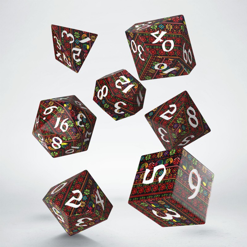 Q Workshop | Krajka | Full Art Dice Set™