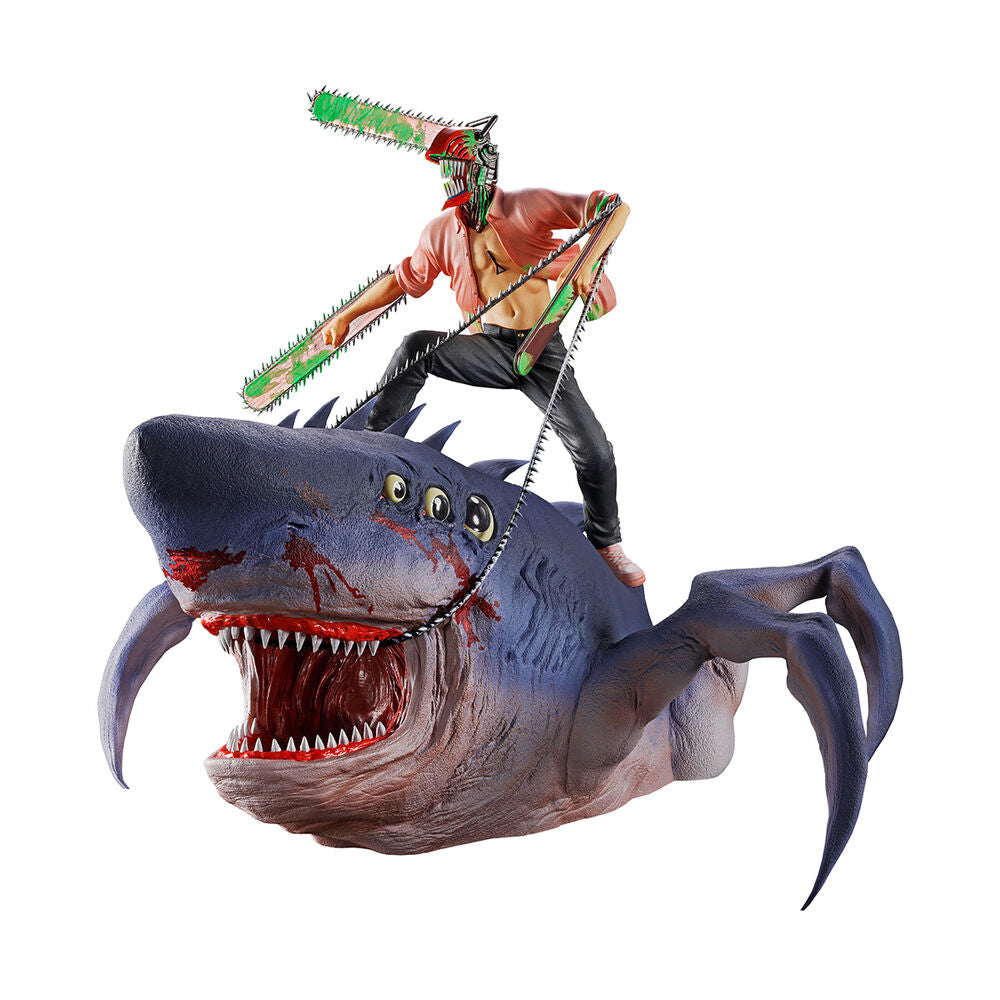 Banpresto | Chainsaw Man & Beam Ichibansho (23cm) | Chainsaw Man The Movie Second