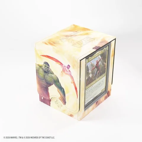 Gamegenic | Marvel Super Heroes - Door of Destinies | Deckbox Squire Plus 100+ XL Convertible