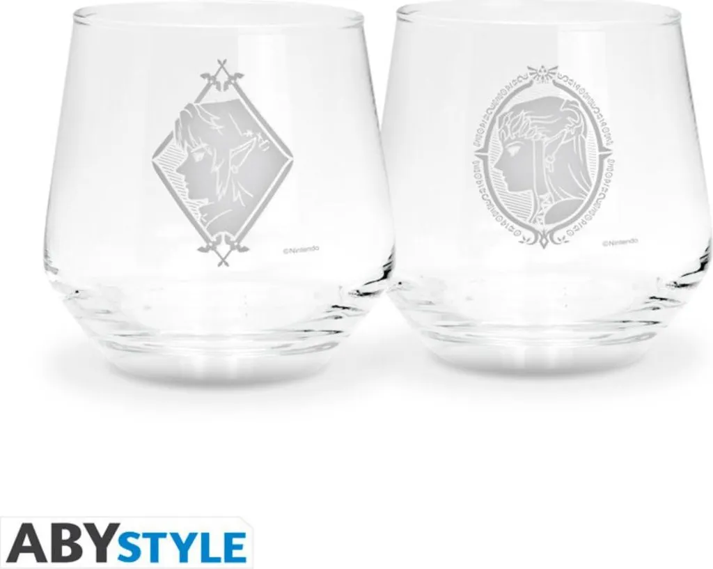 Abysse | The Legend of Zelda | Zelda & Link Europe 2 Glass Set