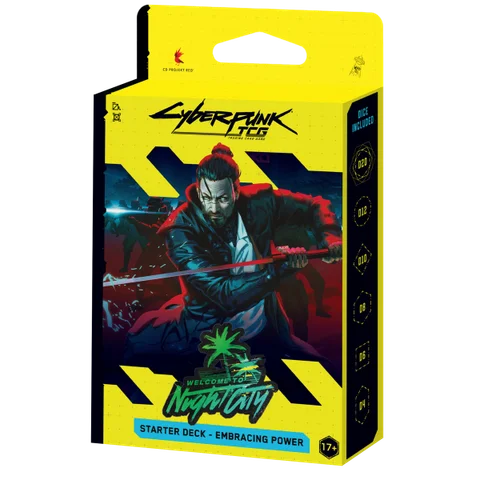 Cyberpunk TCG | Welcome To Night City | Starter Deck - Embracing Power (EN)