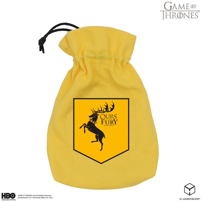 Q Workshop | Baratheon | Game Of Thrones Dice Pouch