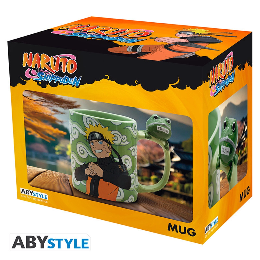 Abysse | Naruto Shippuden - Mug 3D - Naruto & Gama-Chan