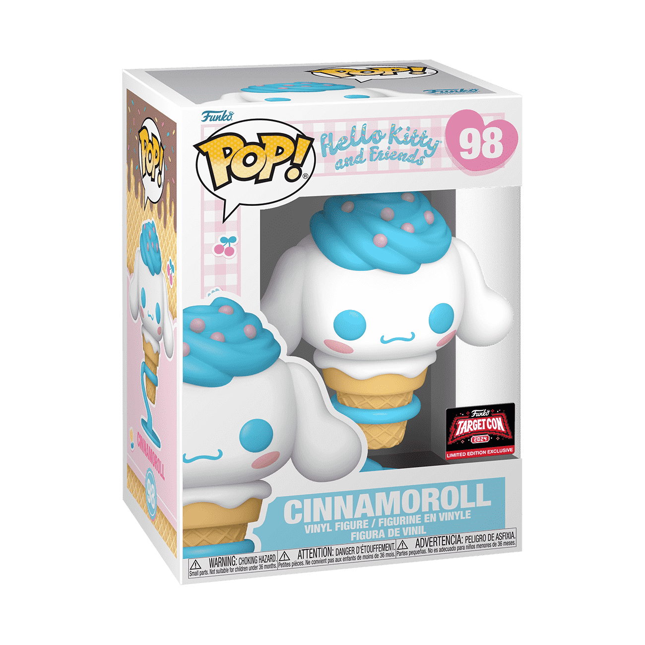 POP! Sanrio: Cinnamoroll as Ice Cream Cone - Sanrio