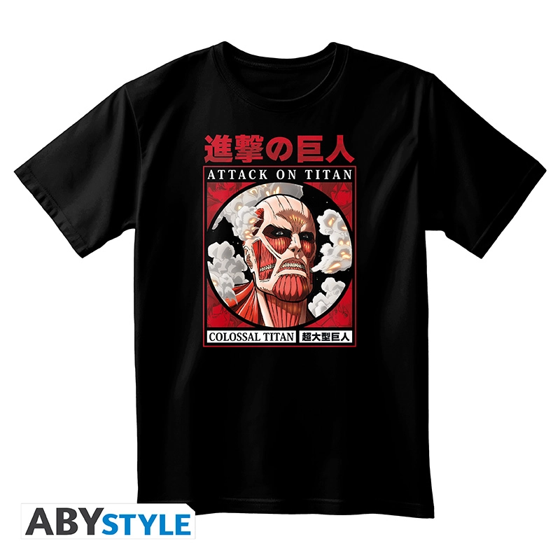 Abysse: Attack On Titan - Unisex T-Shirt (XXL) - Colossal Titan