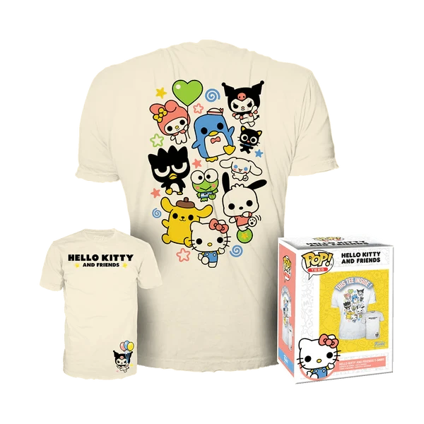 Boxed Tee: Hello Kitty & Friends (L)