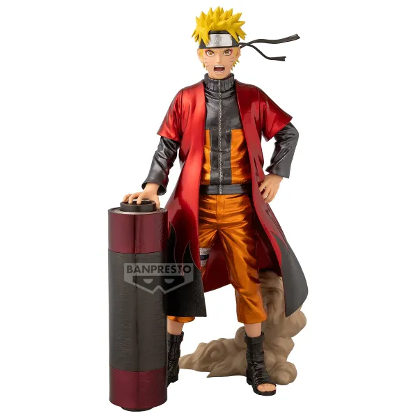 Banpresto | Naruto Uzumaki Premium The Metallic (30cm) | Naruto Shippuden