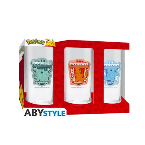 Abysse: Pokémon - 3 Glass Set