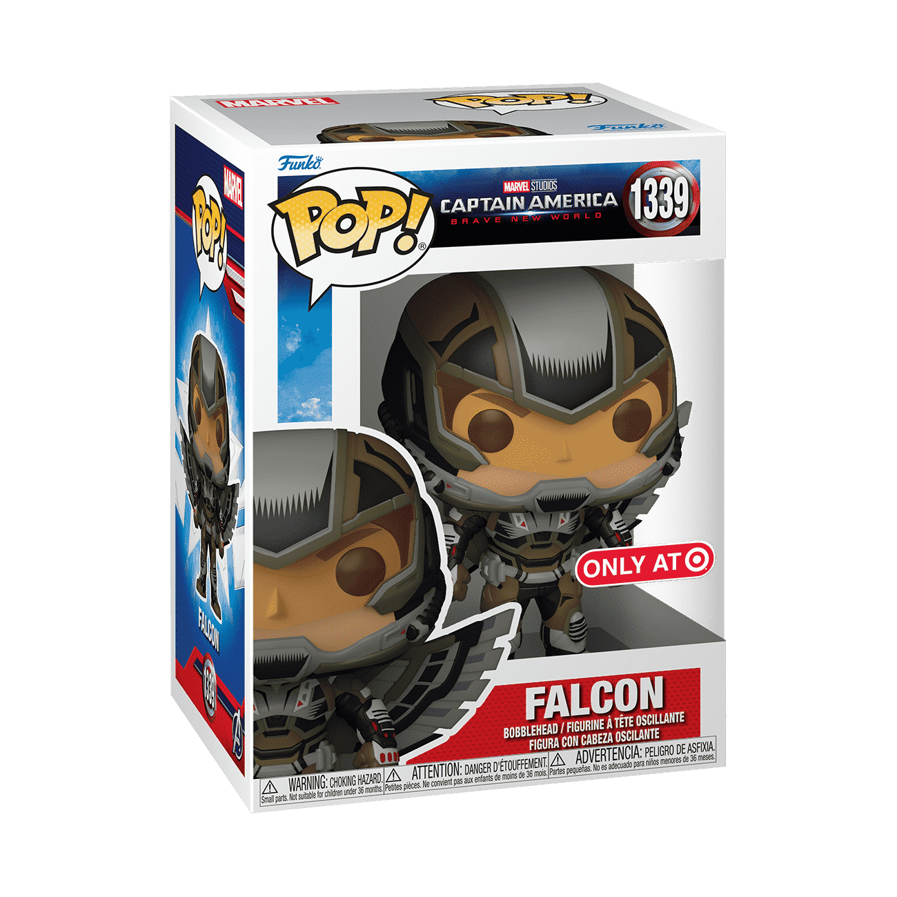 POP! Marvel: Falcon (Joaquín Torres) (Retro Comic Deco) - Captain America