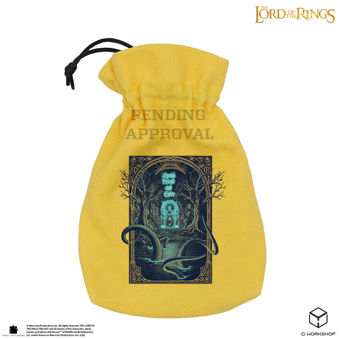 Q Workshop | Doors Of Durin | The Lord Of The Rings Dice Pouch