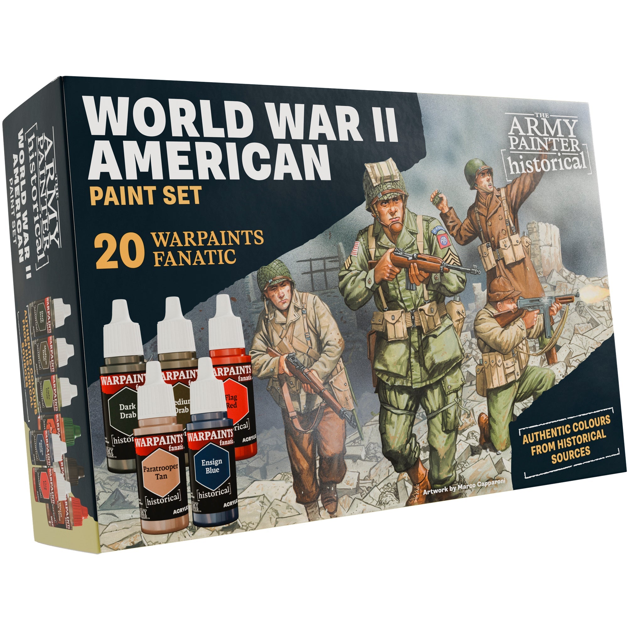 The Army Painter - WWII American - Historical Paint Set