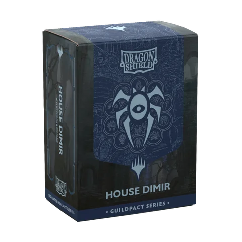 Dragon Shield X Magic: The Gathering | House Dimir | Standard Size Sleeves Guildpact Series