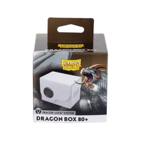 Dragon Shield | White & Aqua | Dragon Box 80+