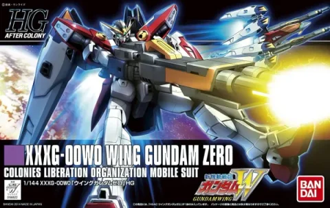 Bandai | HG XXXG-00W0 Wing Gundam Zero | Mobile Suit Gundam Wing (1/144)