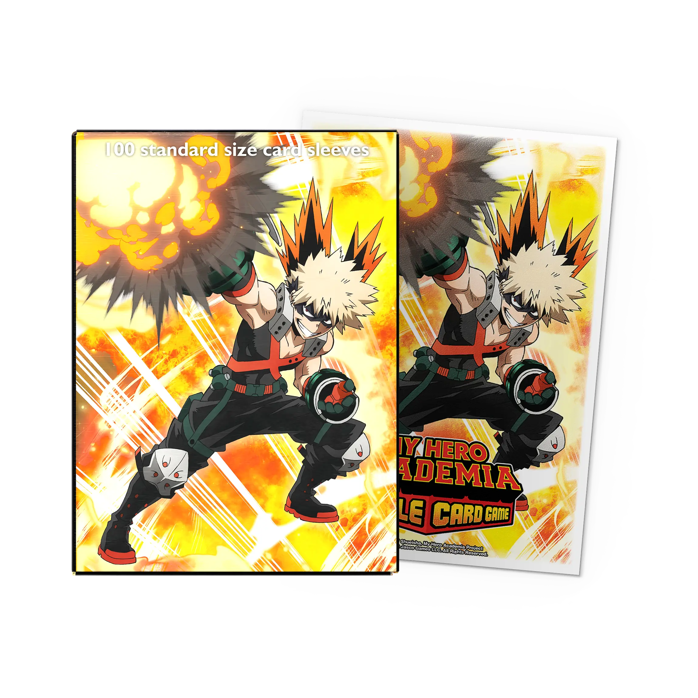 Dragon Shield: Bakugo Explode - Matte Art Sleeves - Standard Size