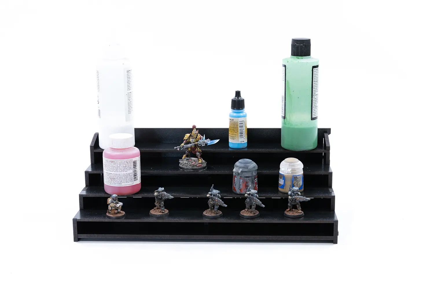 Kraken Wargames | Farbregal Top (Tribüne) | Black Rack